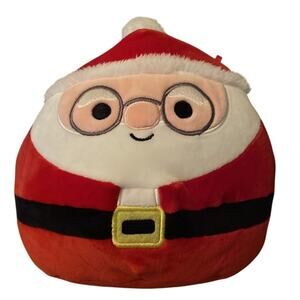 Kellytoy  2020 Christmas Nick Santa with Glasses 8" Plush Doll